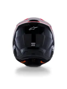 קסדת שטח אלפינסטארס ALPINESTARS S-M3 Radium שחור אדום לבן – תמונה 6