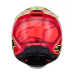 קסדת שטח אלפינסטארס ALPINESTARS S-M3 Fray אדום צהוב שחור – תמונה 4