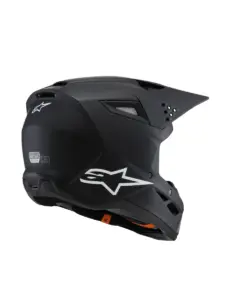 קסדת שטח לילדים אלפינסטארס ALPINESTARS S-M3 Youth Solid שחור מט – תמונה 3