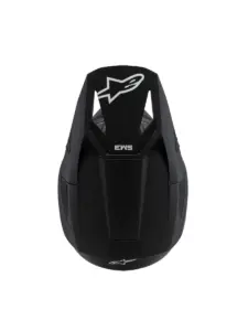 קסדת שטח לילדים אלפינסטארס ALPINESTARS S-M3 Youth Solid שחור מט – תמונה 4