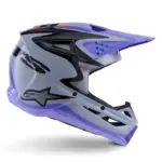קסדת שטח לילדים אלפינסטארס Alpinestars S-M3 Youth בצבע Jettson אפור סגול שחור