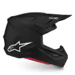 קסדת שטח אלפינסטארס Alpinestars S-M7 בצבע Solid שחור מט