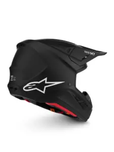 קסדת שטח אלפינסטארס ALPINESTARS S-M7 Solid שחור מט – תמונה 3