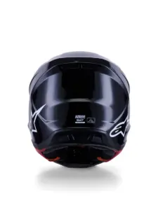 קסדת שטח אלפינסטארס ALPINESTARS S-M7 Solid שחור מבריק – תמונה 6