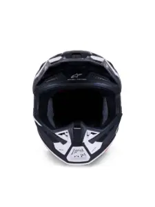 קסדת שטח אלפינסטארס ALPINESTARS S-M7 Dasher שחור לבן מט – תמונה 2