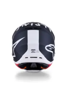 קסדת שטח אלפינסטארס ALPINESTARS S-M7 Dasher שחור לבן מט – תמונה 4
