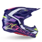 קסדת שטח אלפינסטארס Alpinestars S-M7 בצבע Deed סגול ורוד