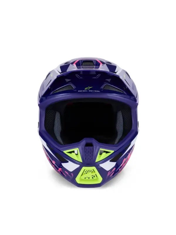 קסדת שטח אלפינסטארס ALPINESTARS S-M7 Deed סגול ורוד – תמונה 2