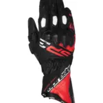 כפפות רכיבה אלפינסטארס Alpinestars SP-3 בצבע שחור אדום לבן