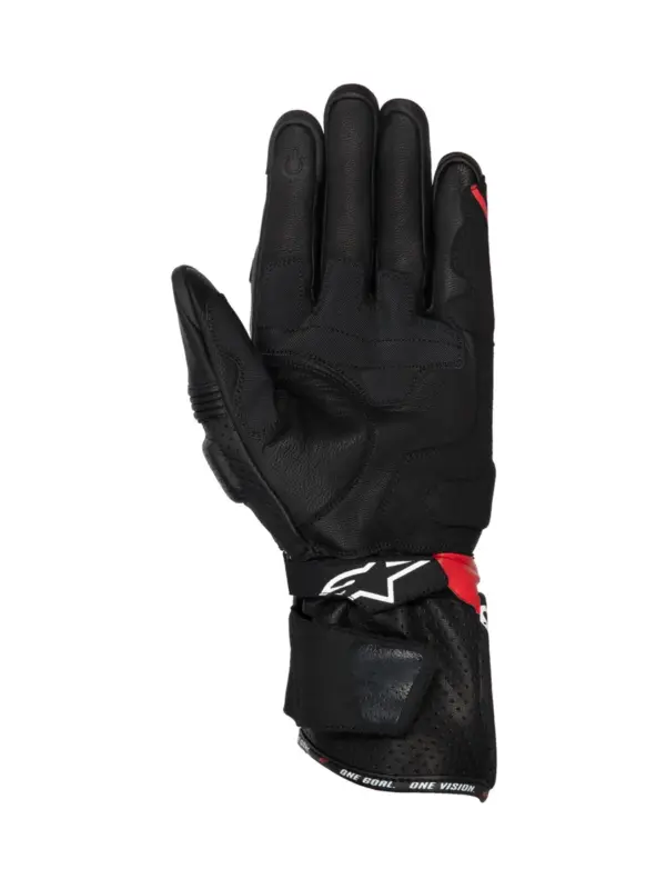 כפפות רכיבה אלפינסטארס ALPINESTARS SP-3 שחור אדום לבן – תמונה 2