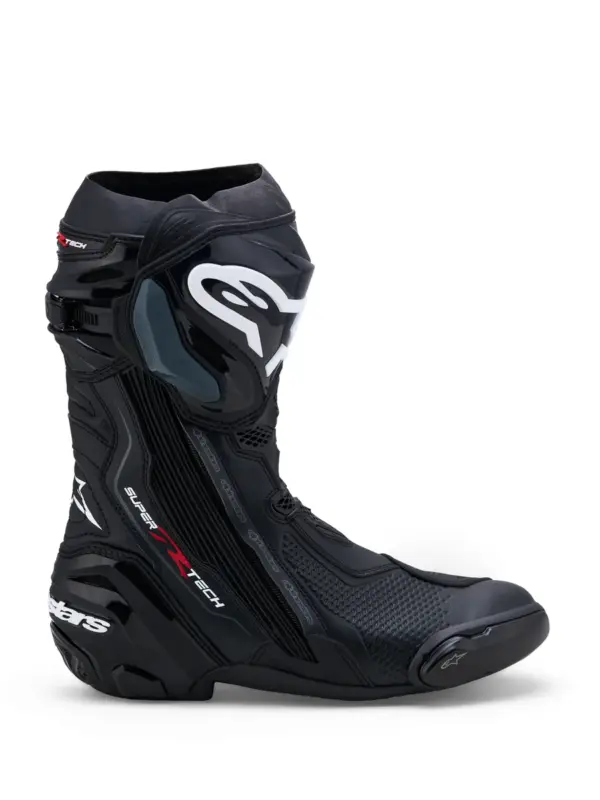 מגפי רכיבה אלפינסטארס Alpinestars Supertech R בצבע שחור