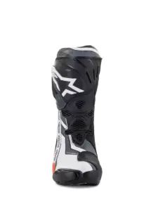 מגפי רכיבה אלפינסטארס ALPINESTARS Supertech R שחור אדום פלואורסצנטי לבן אפור – תמונה 3