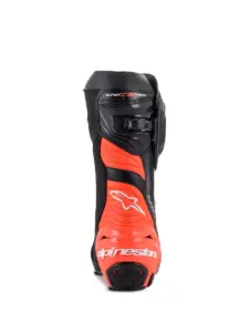 מגפי רכיבה אלפינסטארס ALPINESTARS Supertech R שחור אדום פלואורסצנטי לבן אפור – תמונה 5