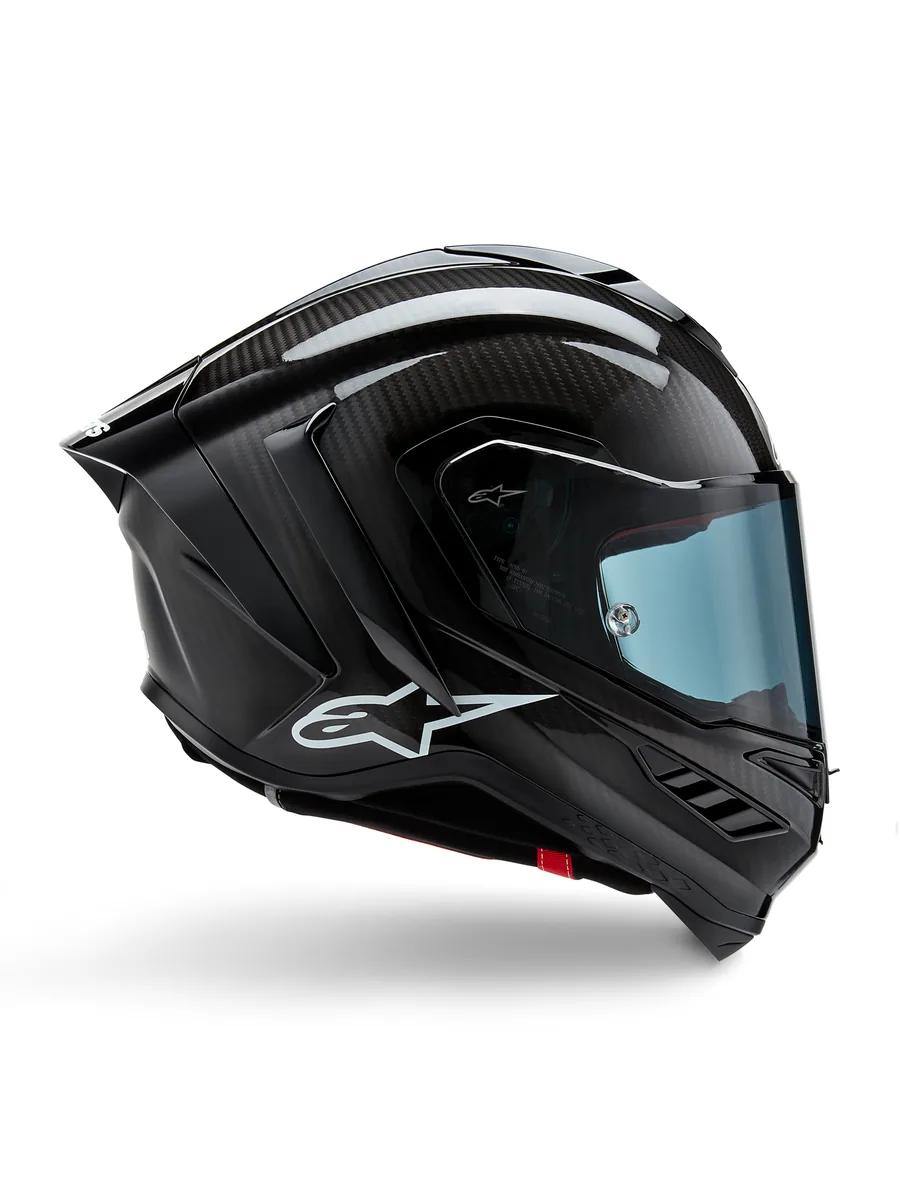 קסדת כביש מלאה Alpinestars Supertech R10 בצבע Solid קרבון שחור מט ומבריק קסדת כביש מלאה אלפינסטארס Alpinestars Supertech R10 בצבע Solid קרבון שחור מט ומבריק