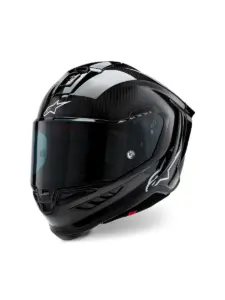 קסדת כביש מלאה אלפינסטארס ALPINESTARS Supertech R10 Solid קרבון שחור מט ומבריק – תמונה 6