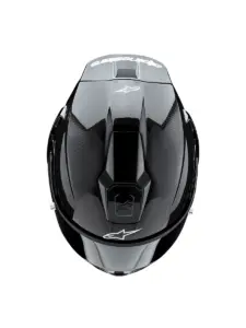 קסדת כביש מלאה אלפינסטארס ALPINESTARS Supertech R10 Solid קרבון שחור מט ומבריק – תמונה 7