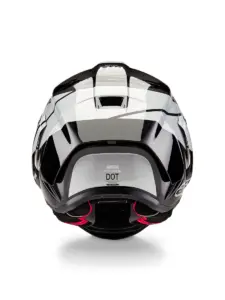 קסדת כביש מלאה אלפינסטארס ALPINESTARS Supertech R10 Element שחור קרבון כסף – תמונה 4