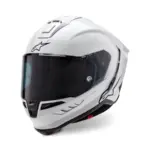 קסדת כביש מלאה אלפינסטארס Alpinestars Supertech R10 בצבע Solid לבן
