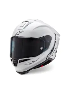 קסדת כביש מלאה אלפינסטארס Alpinestars Supertech R10 בצבע Solid לבן