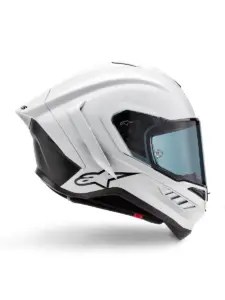 קסדת כביש מלאה אלפינסטארס ALPINESTARS Supertech R10 Solid לבן – תמונה 2