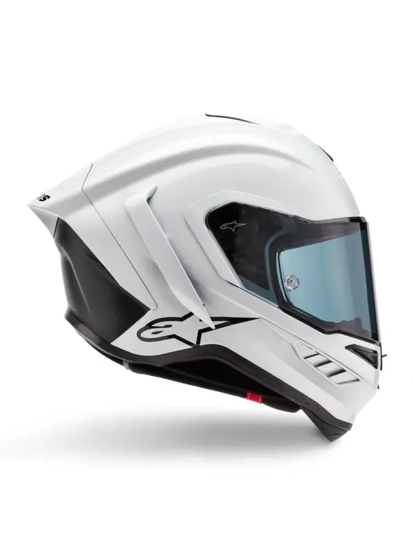 קסדת כביש מלאה אלפינסטארס ALPINESTARS Supertech R10 Solid לבן – תמונה 2