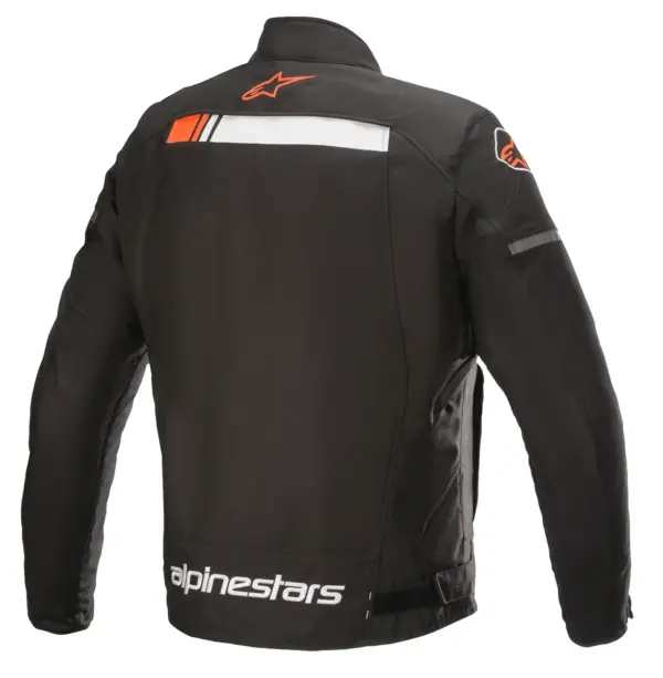 מעיל רכיבה עמיד במים אלפינסטארס ALPINESTARS T-SP S Ignition Waterproof שחור לבן אדום פלואורסצנטי – תמונה 2