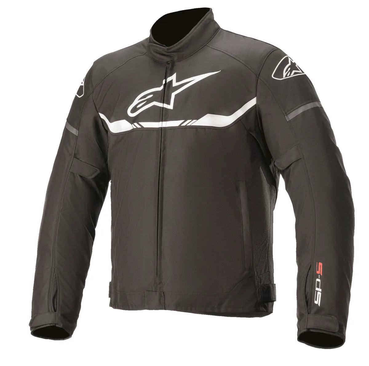 מעיל רכיבה עמיד במים Alpinestars T-SP S Waterproof בצבע שחור לבן מעיל רכיבה עמיד במים אלפינסטארס Alpinestars T-SP S Waterproof בצבע שחור לבן