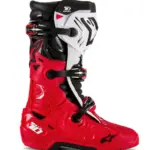 מגפי רכיבת שטח אלפינסטארס Alpinestars Tech 10 Enduro בצבע אדום שחור לבן