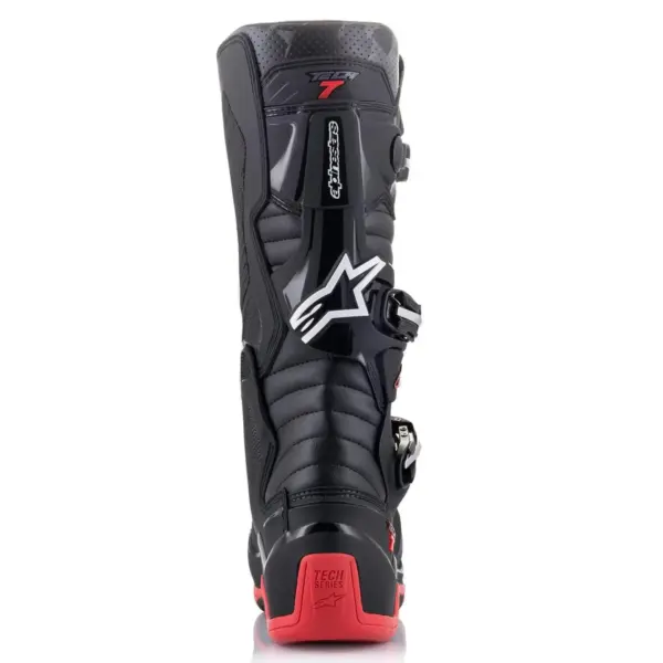 מגפי רכיבת שטח אלפינסטארס ALPINESTARS Tech 7 שחור אדום – תמונה 2