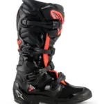 מגפי רכיבת שטח אלפינסטארס Alpinestars Tech 7 בצבע שחור אדום פלואורסצנטי