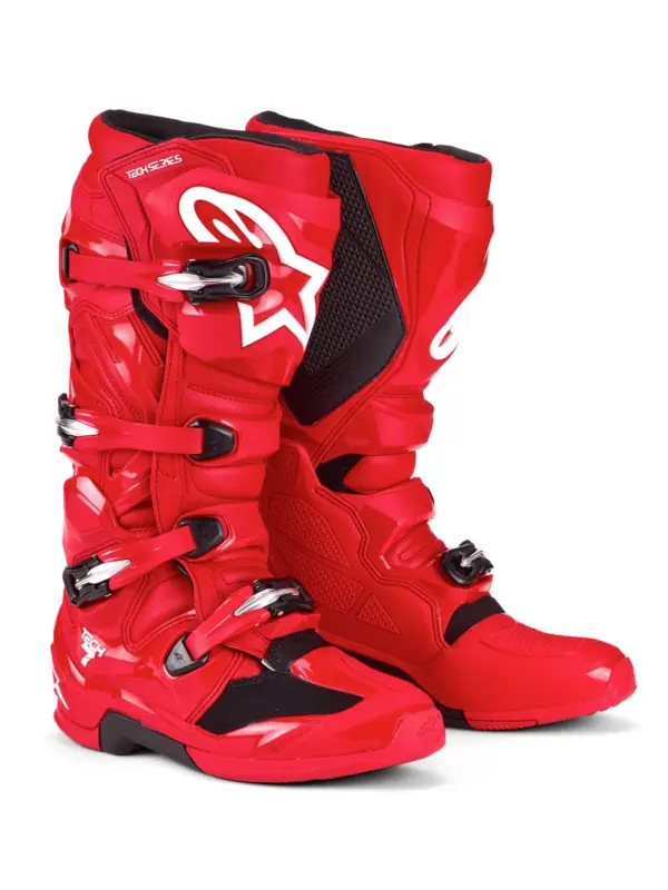 מגפי רכיבת שטח אלפינסטארס ALPINESTARS Tech 7 אדום – תמונה 2