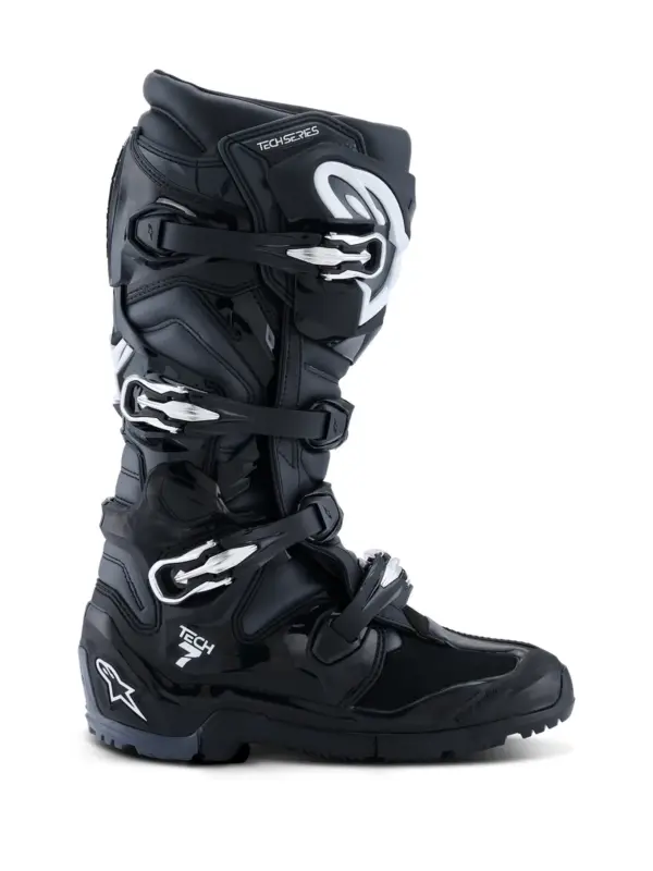 מגפי רכיבת שטח אלפינסטארס Alpinestars Tech 7 Enduro בצבע שחור אנתרציט לבן