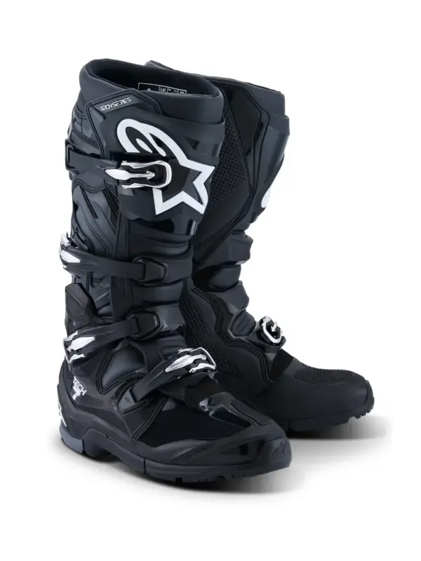 מגפי רכיבת שטח אלפינסטארס ALPINESTARS Tech 7 Enduro שחור אנתרציט לבן – תמונה 2