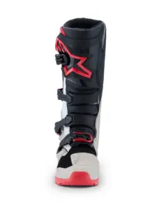 מגפי רכיבת שטח אלפינסטארס ALPINESTARS Tech 7 Enduro שחור אפור בהיר אדום – תמונה 4