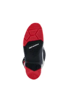מגפי רכיבת שטח אלפינסטארס ALPINESTARS Tech 7 Enduro שחור אפור בהיר אדום – תמונה 7
