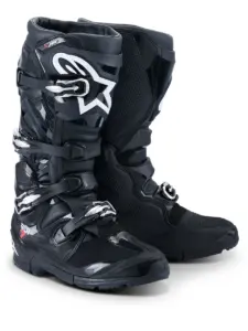 מגפי רכיבת שטח אלפינסטארס Alpinestars Tech 7 Enduro בצבע שחור לבן