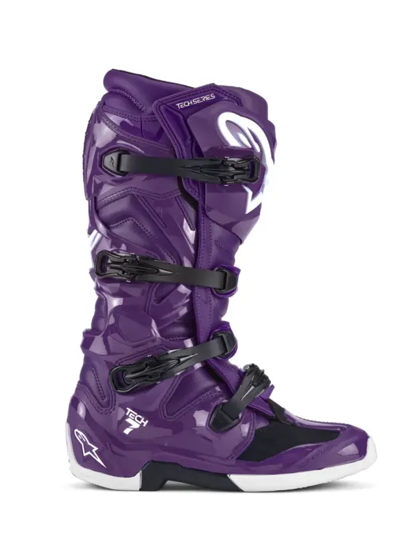 מגפי רכיבת שטח אלפינסטארס Alpinestars Tech 7 בצבע סגול
