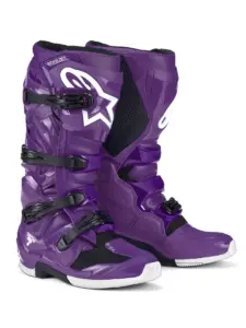 מגפי רכיבת שטח אלפינסטארס ALPINESTARS Tech 7 סגול – תמונה 2