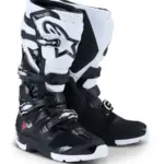 מגפי רכיבת שטח אלפינסטארס Alpinestars Tech 7 בצבע שחור לבן