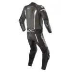 חליפת עור 2 חלקים אלפינסטארס ALPINESTARS Tech-Air Missile 2PC שחור לבן – תמונה 2
