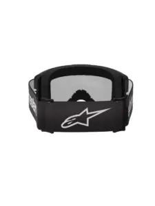 משקפי אבק אלפינסטארס ALPINESTARS Vision 3 Wordmark שחור עדשת מראה כסופה – תמונה 4