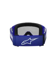 משקפי אבק אלפינסטארס ALPINESTARS Vision 3 Wordmark כחול עדשת מראה כסופה – תמונה 4