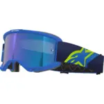 משקפי אבק אלפינסטארס Alpinestars Vision 5 Corp בצבע כחול עדשת מראה
