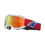משקפי אבק אלפינסטארס Alpinestars Vision 5 Corp בצבע אדום סגול עדשת מראה אדומה