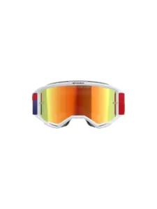 משקפי אבק אלפינסטארס ALPINESTARS Vision 5 Corp אדום סגול עדשת מראה אדומה – תמונה 2