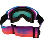 משקפי אבק אלפינסטארס ALPINESTARS Vision 8 Corp כחול סגול כתום עדשת מראה – תמונה 3