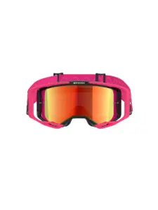 משקפי אבק אלפינסטארס ALPINESTARS Vision 8 Corp ורוד עדשת מראה אדומה – תמונה 2