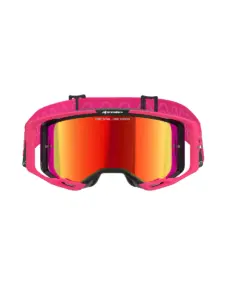משקפי אבק אלפינסטארס ALPINESTARS Vision 8 Corp ורוד עדשת מראה אדומה – תמונה 4