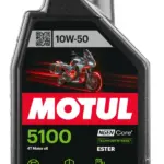 בקבוק שמן מנוע מוטול MOTUL 5100 4T 10W-50 ליטר