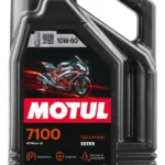 מיכל שמן מנוע מוטול MOTUL 7100 4T 10W-60 4 ליטר